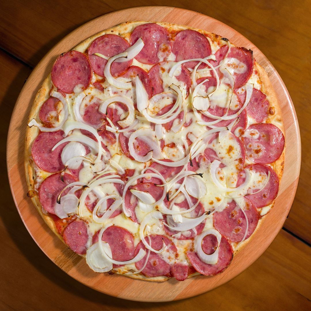 Pizza Calabresa do Pizza Já Vista Alegre