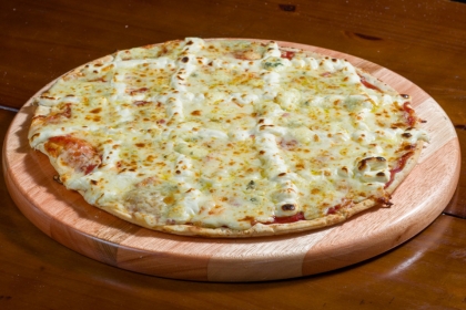Deliciosa Pizza de Quatro Queijos da Pizza Já Rio de Janeiro Vista Alegre